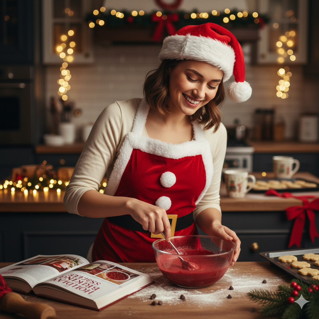 mujer cocinando